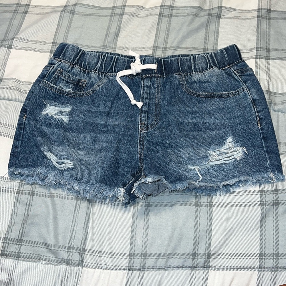Medium wash YMI shorts